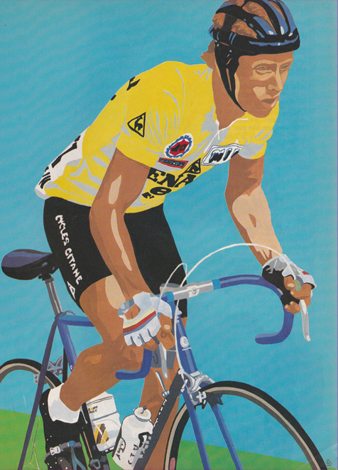 Greg LeMond Fans First yellow jersey