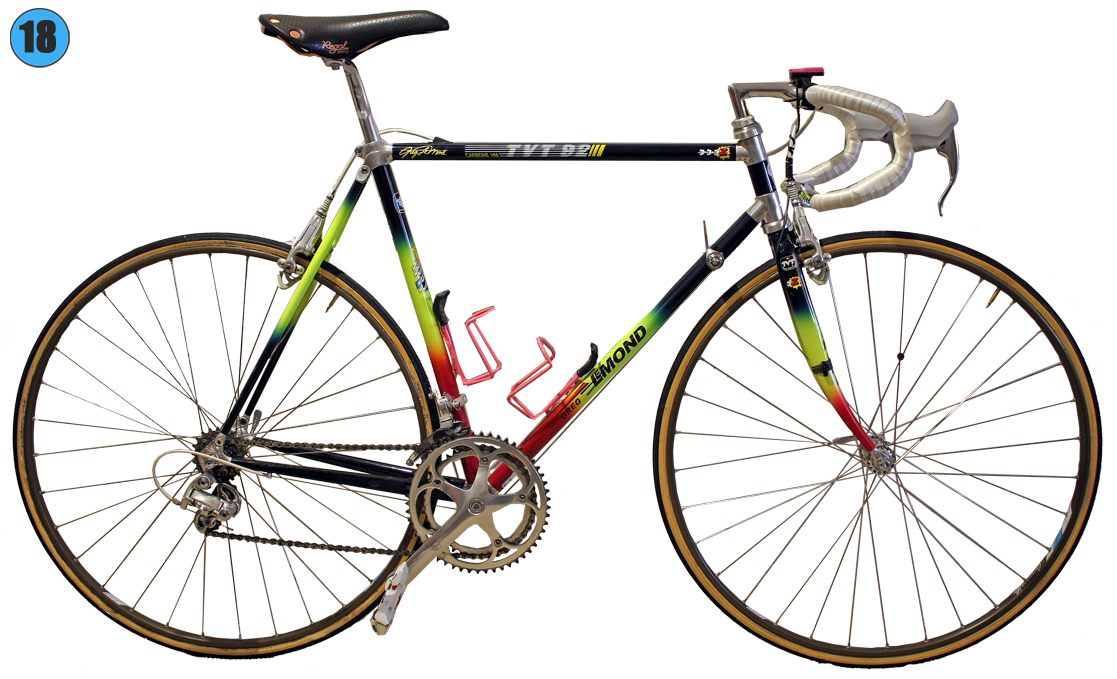 Greg LeMond Fans Team Z TVT Carbone 1990