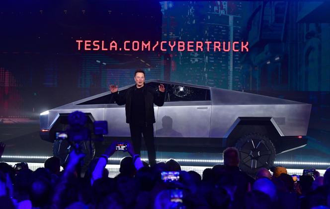 Elon Musk, CEO of Tesla, at the Tesla Design Center in Hawthorne, California, on November 21, 2019.