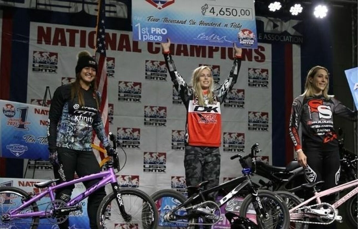 Daleny Vaughn Podium