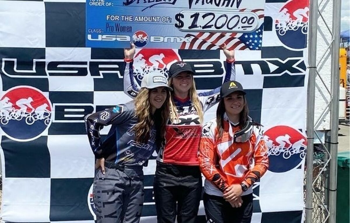 Daleny Vaughn Podium