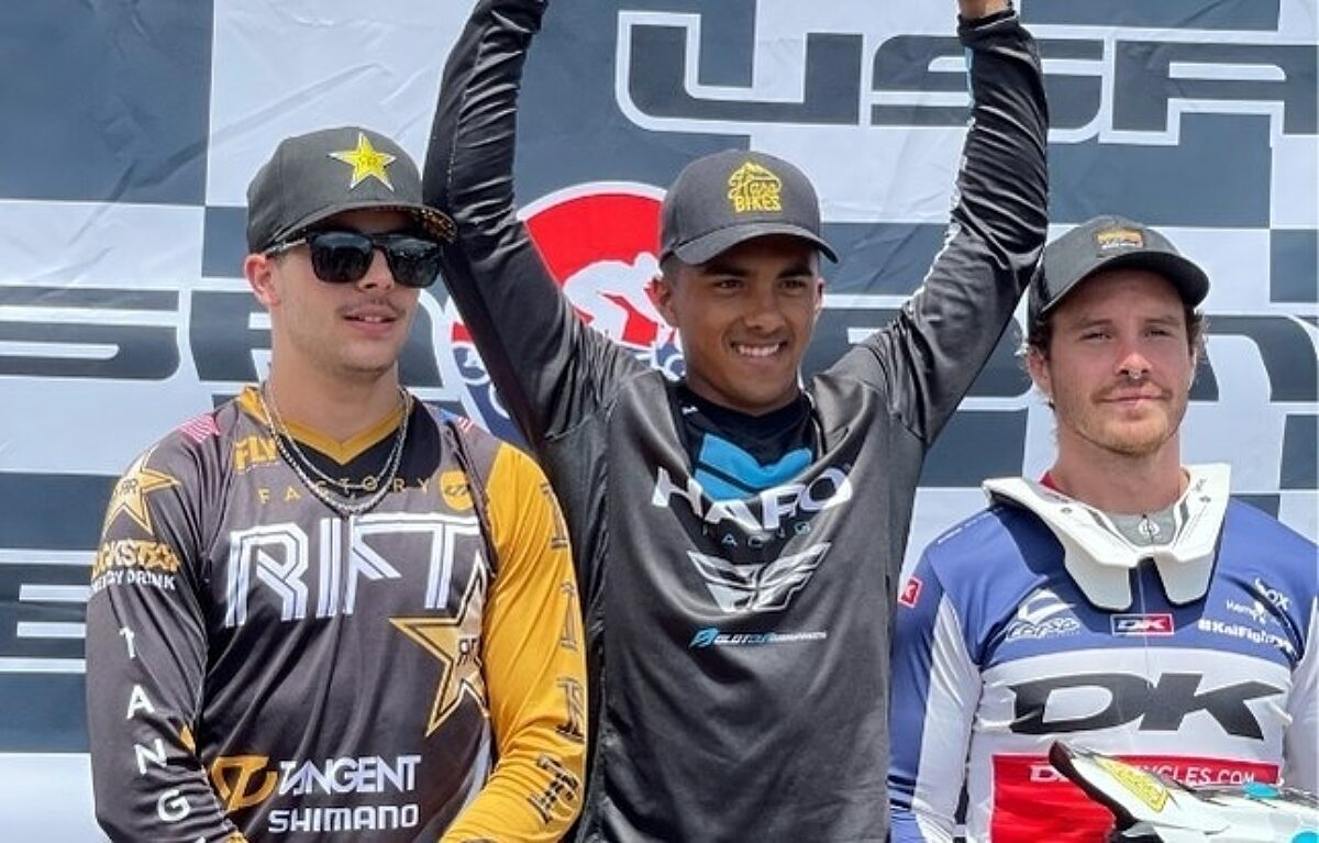 Kamren Larsen Podium