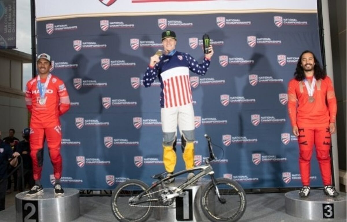 Kamren Larsen Podium